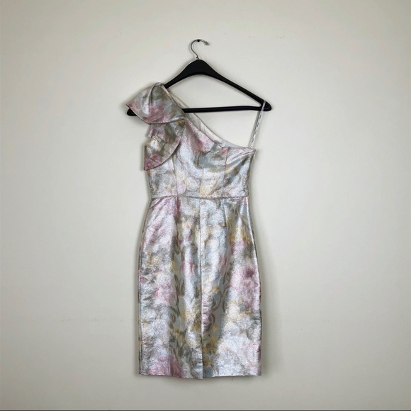 Maggy London One-Shoulder Dress - Picture 3 of 8